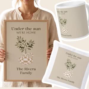 Dolce Orange Pattern - Text Only
