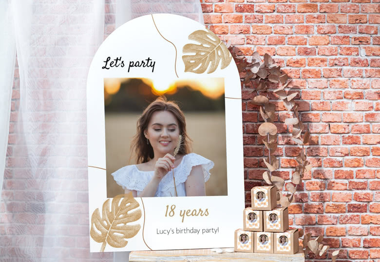 Birthday party decoration for adults