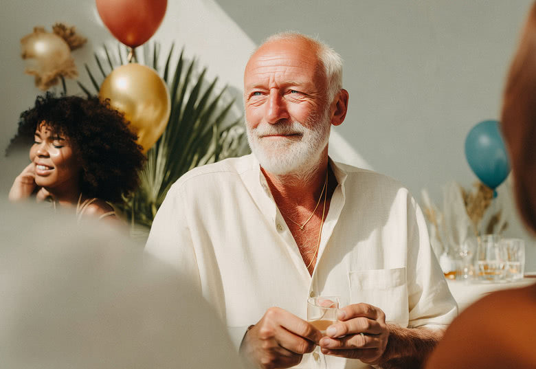 Avtackning pensionär