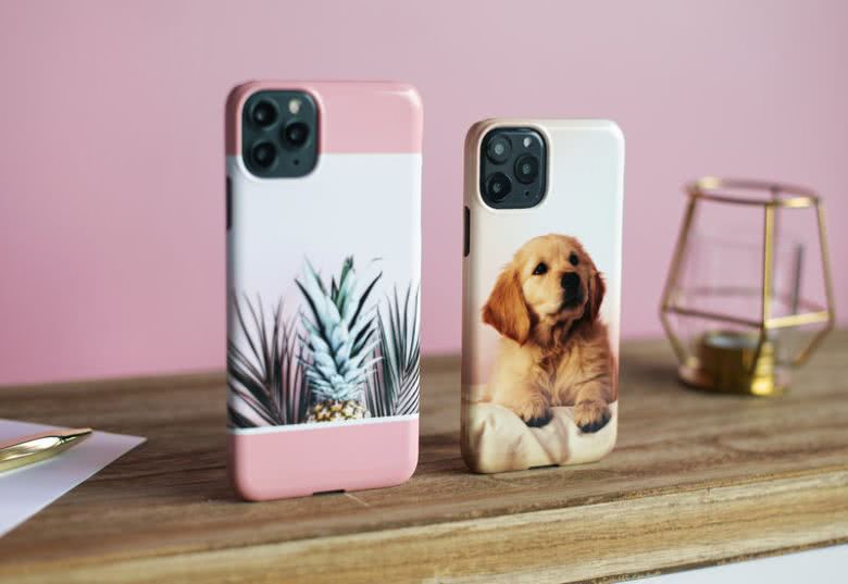 smartphone case met foto