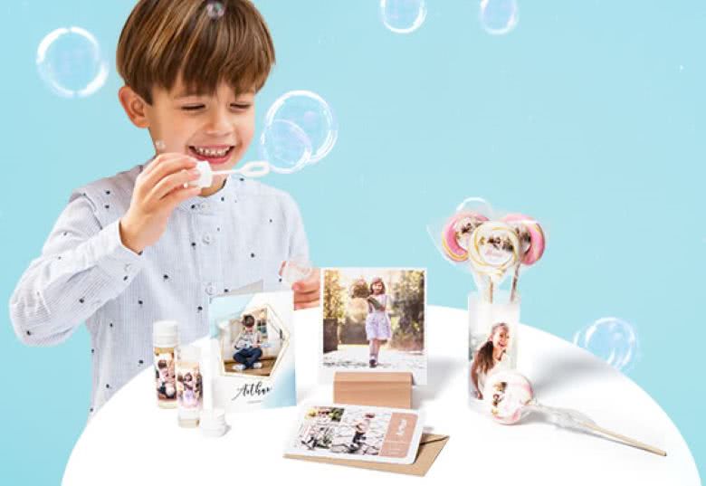 Alle producten voor jouw communie- of lentefeest, decoratie, kaartjes, bedankjes en geschenken voor meter en peter