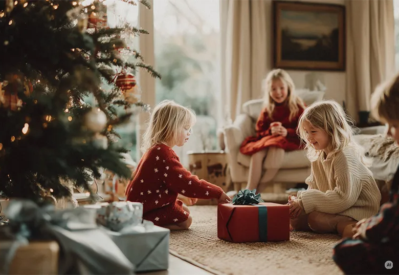 Festliche Weihnachtsfreude 