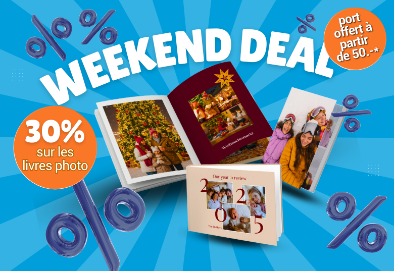 Découvrir le deal du weekend 