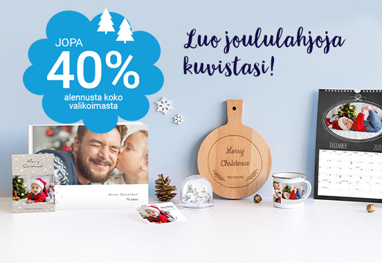 Jopa 40% koko valikoimasta