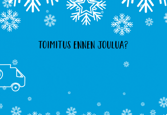 Joulun toimitusajat
