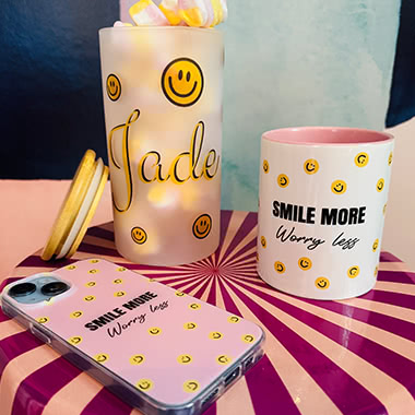 Cadeaus met smiley's