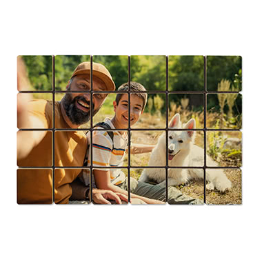 Foto op chocolade