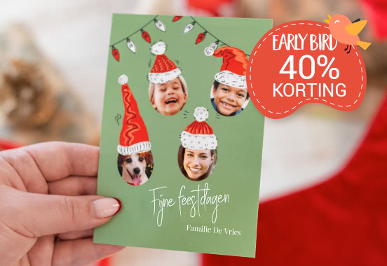 Maak alvast je kerstkaarten