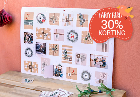 Start nu met je adventskalender