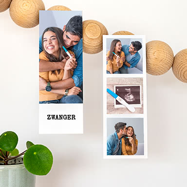 Een fotostrip met mooie herinneringen