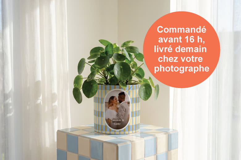 Livraison rapide : commandé avant 16 h, demain chez votre photographe