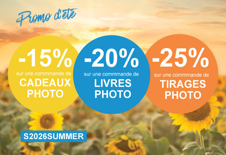 Promo livres - tirages -cadeaux photo 