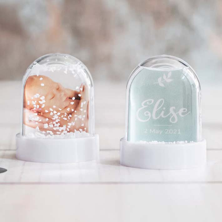 Mini snow globe - set of 12