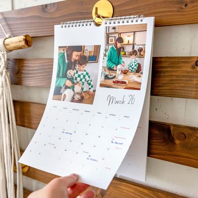 Calendrier 2026 photo personnalisé