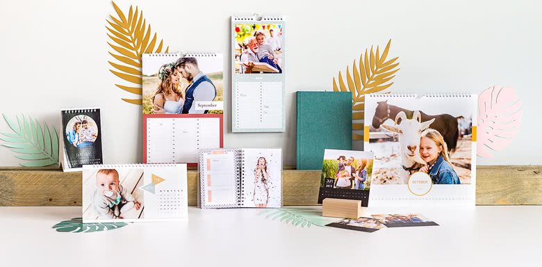Calendrier photo personnalisé et agenda photo