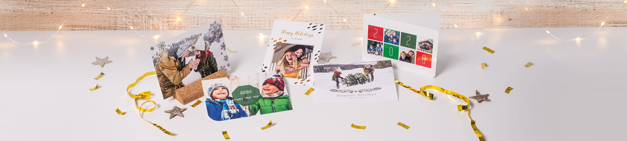 Nieuwjaarskaarten maken met foto's en tekst Nieuwjaarskaarten maken met foto's en tekst