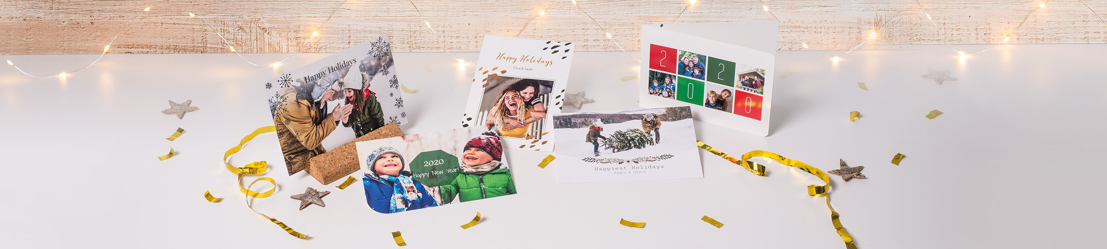 Nieuwjaarskaarten maken met foto's en tekst Nieuwjaarskaarten maken met foto's en tekst