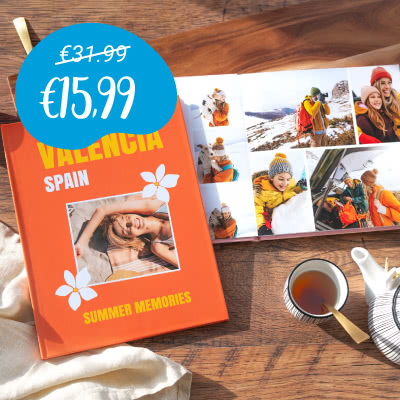 Bon fotoboek L staand harde fotokaft