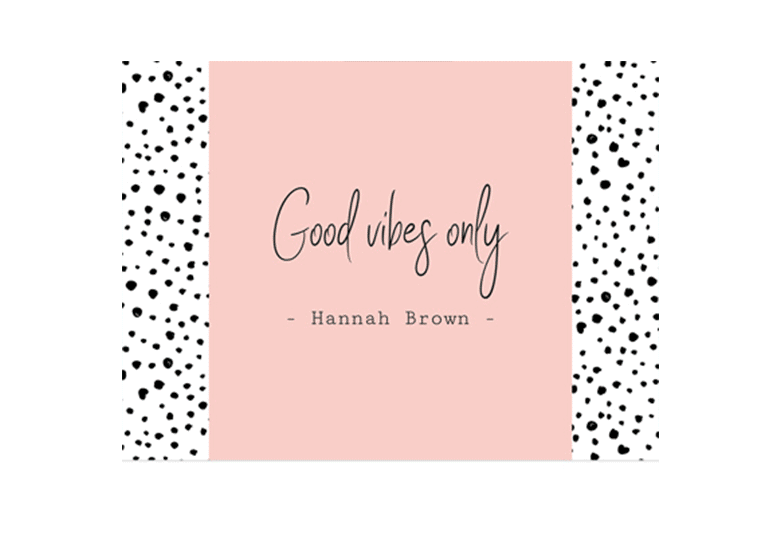 Designs mit Text