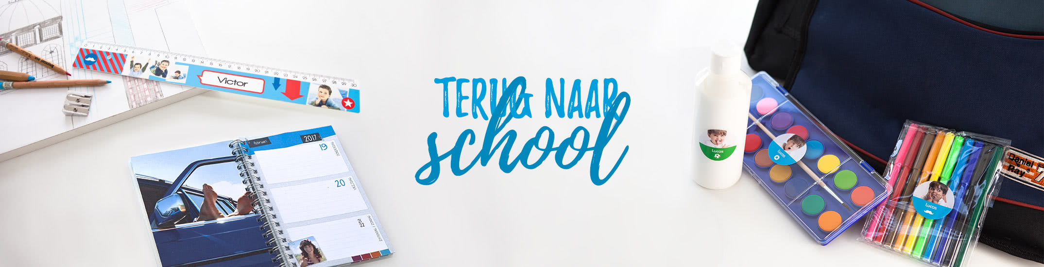 Leuke terug naar school producten met eigen foto's Leuke terug naar school producten met eigen foto's