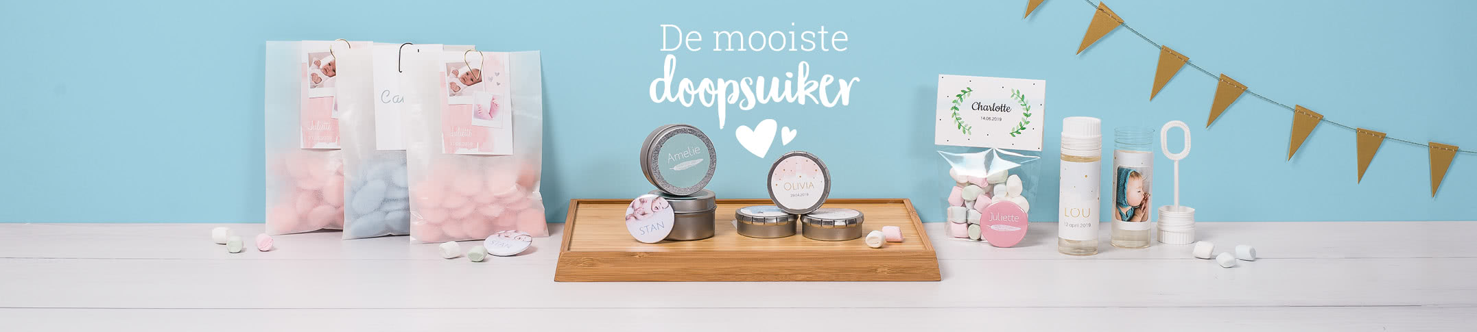 De leukste doopsuikers voor geboorte De leukste doopsuikers voor geboorte
