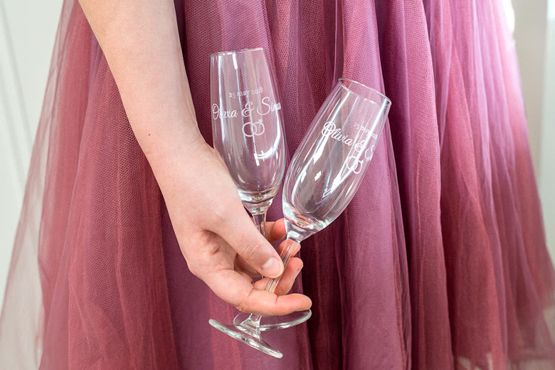 Gepersonaliseerde huwelijkscadeaus