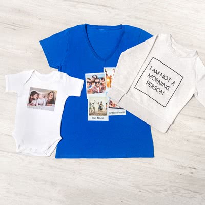 Vêtements personnalisés avec photo