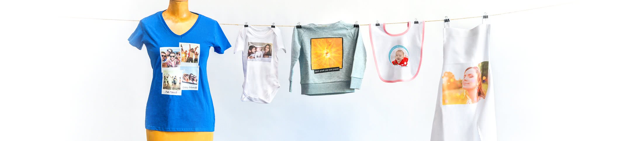 Vêtements personnalisés avec photo Vêtements personnalisés avec photo
