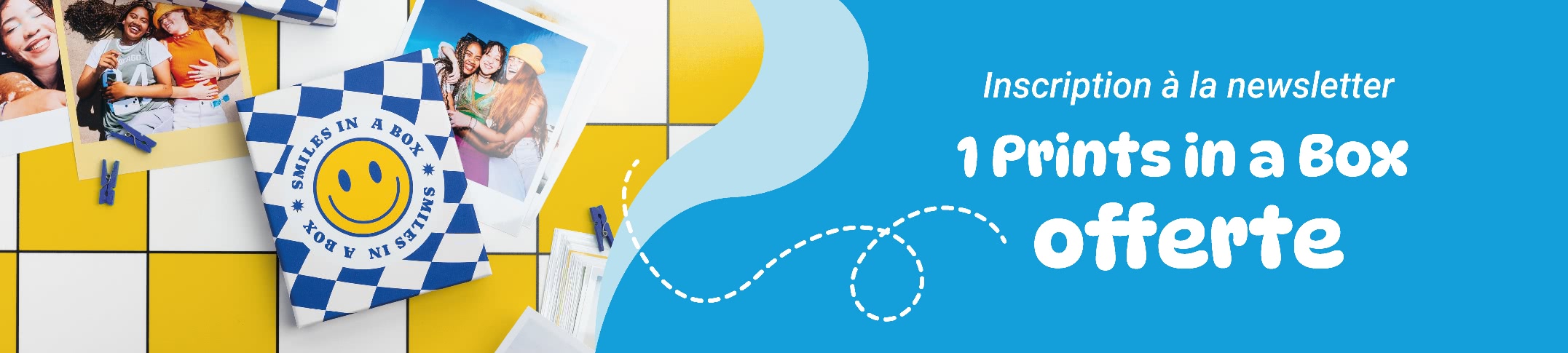 Inscription à la newsletter de smartphoto - version desktop