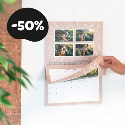 Calendrier mural A3 flip