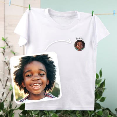 T-shirt illustré IA pour la fête des Mamies