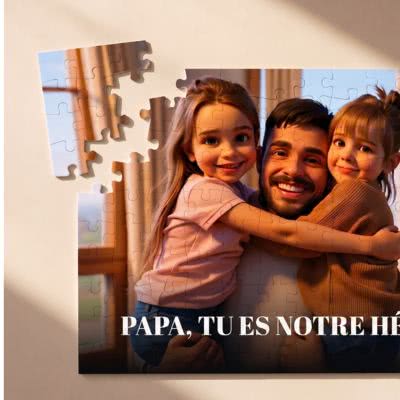 Puzzle fête des Pères avec IA