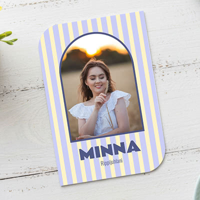 Kiitoskortti rippijuhlin