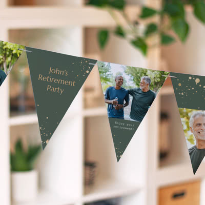 Dekorationen für die Abschiedsfeier