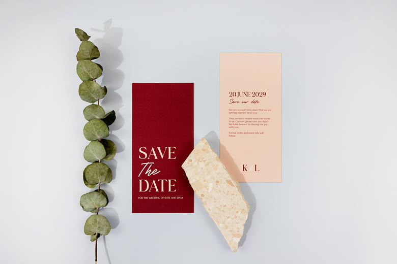 save the date cartes