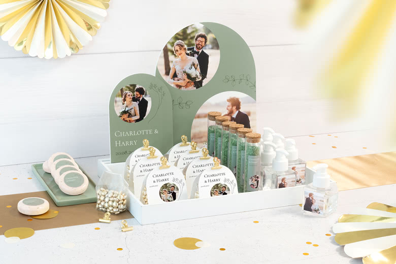 Dankesgeschenke für Hochzeitsgäste