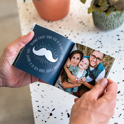 Mini Photo book with quotes