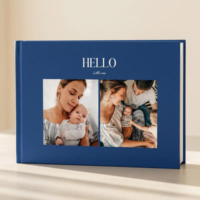 Photo Book Large Landscape Hard Photo Cover