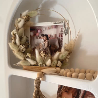 Porte-carte & fleurs séchées @audrey_choux