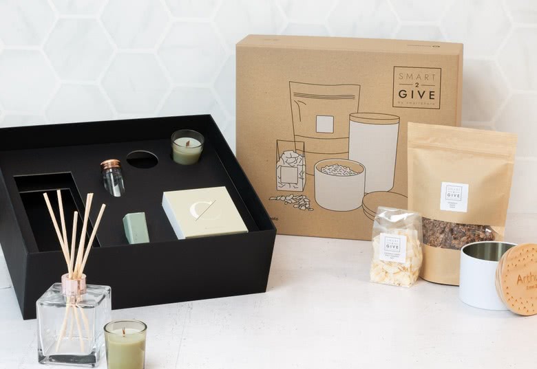 Verras met een geschenkbox