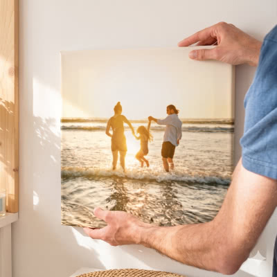 Foto op canvas 