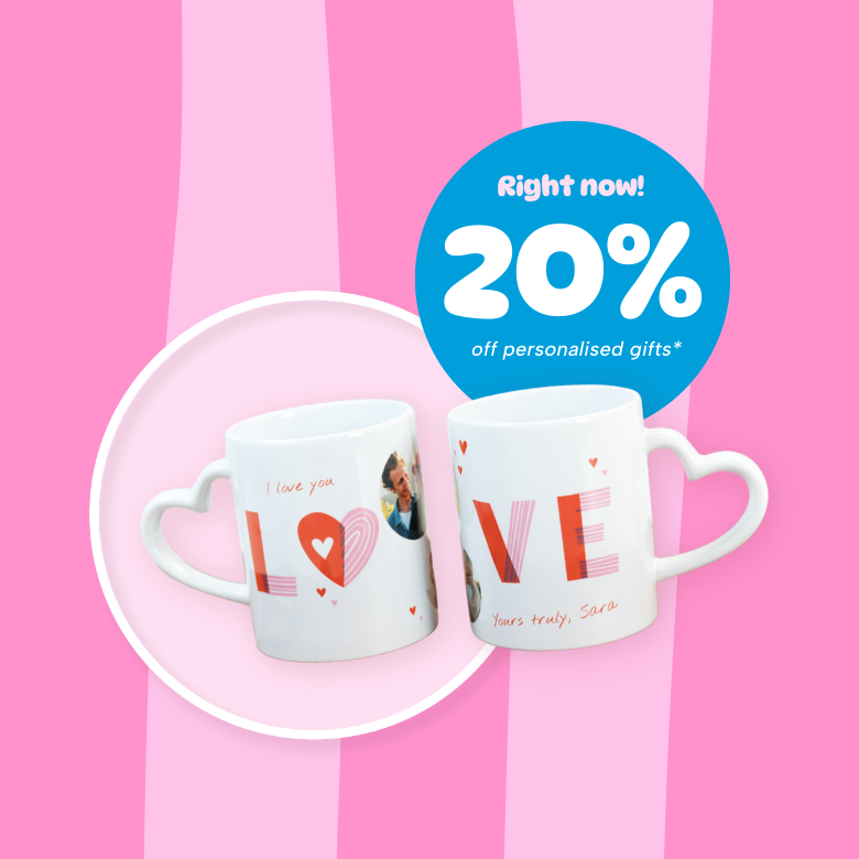 Personalised gifts for Valentine's Day ❤️