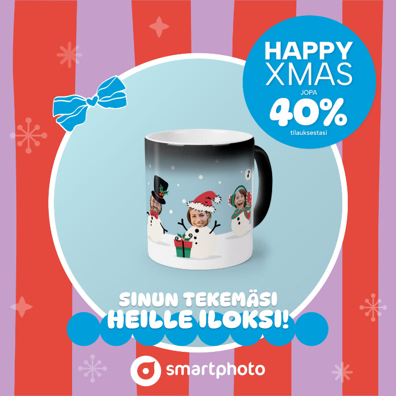 Persoonalliset joululahjat vuoden parhaaseen hintaan! 💙