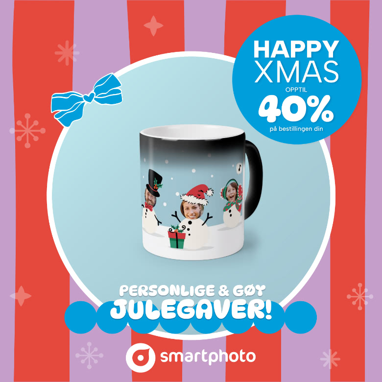 Personlige julegaver til årets beste priser! 💙