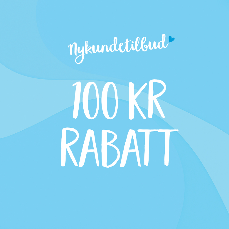 Ny kunde? Få 100 kr i rabatt!