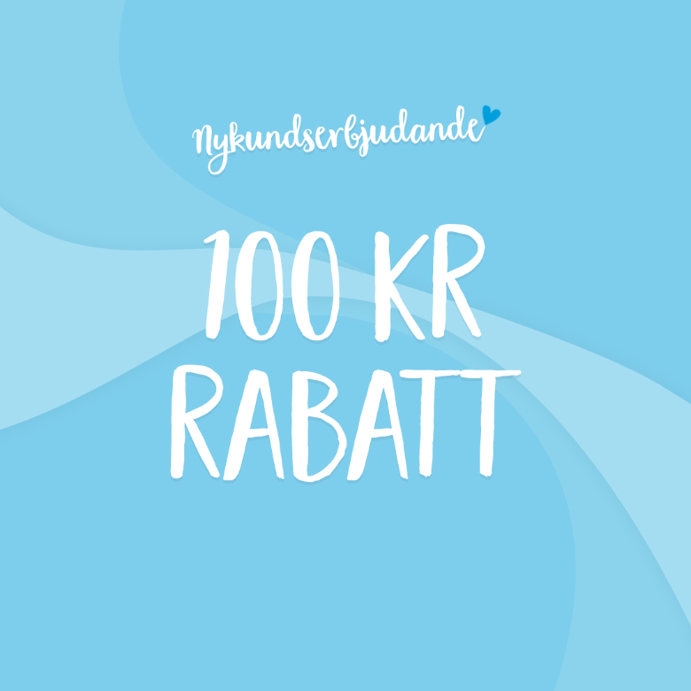 Ny kund? Få 100kr i rabatt!