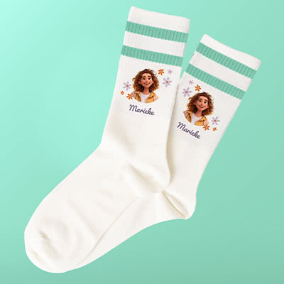 Gepersonaliseerde sokken