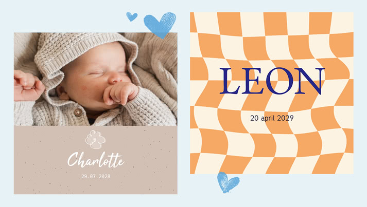 Découvrez nos adorables designs de naissance