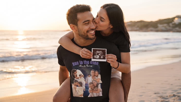 Announce your pregnancy with your very own bootleg T-shirt