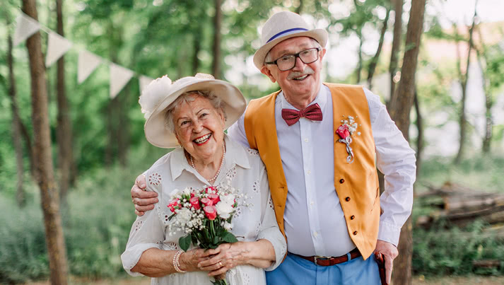 Feiern Sie jedes Jahr der Liebe